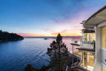 270 DEGREE WATERFRONT VIEWS WITH PRIVATE DOCK - 5310 Seaside Place, West Vancouver